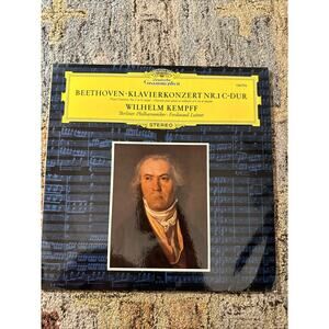 DGG 138 774 WILHELM KEMPFF / BEETHOVEN Piano Concerto No. 1 Leitner Berlin
